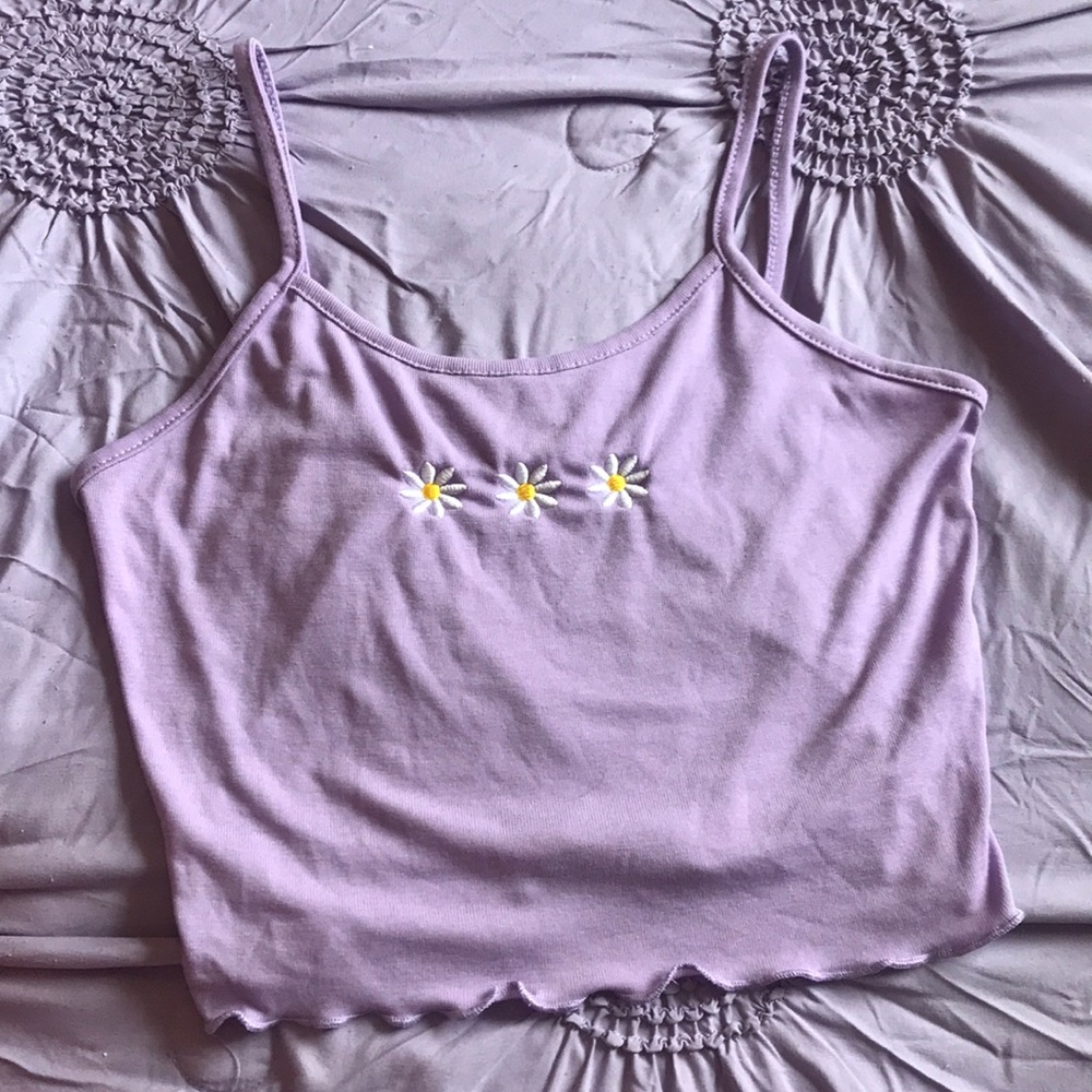 flower tank/crop top